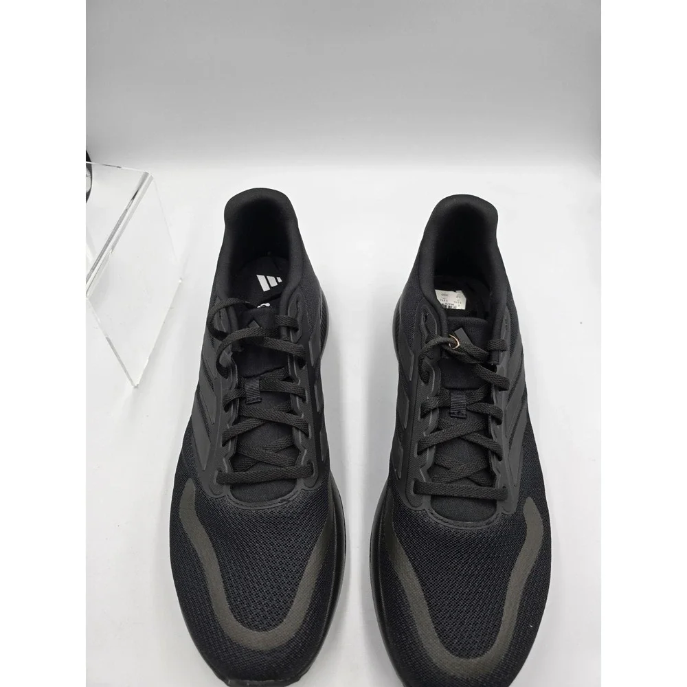 Adidas Runfalcon 5 Mens Running Shoes Core Black HQ3790 Size 13 Wide NEW - Picture 6 of 9